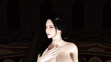 Fair-skinned Shao Ji dance seductive