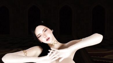 Fair-skinned Shao Ji dance seductive