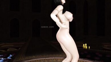 Fair-skinned Shao Ji dance seductive
