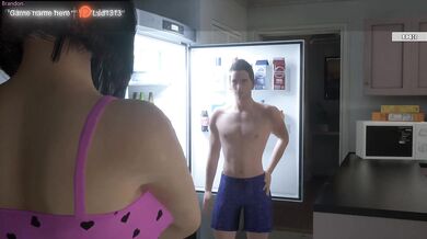 secret sex with my stepsister at an open door. part 2
