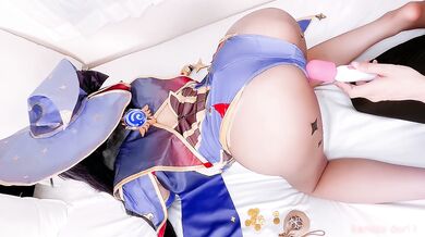 リアルカップル個人撮影【カノジョドリ！】コスプレエッチ動画原神 モナ