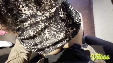 Look how my girlfriend sits on my dick, she has a nice ass