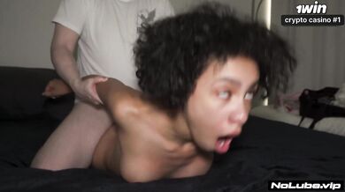 Ebony Teen First Time Rough Sex
