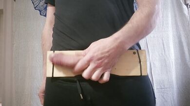 Wank in a plank