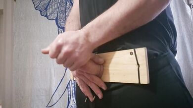 Wank in a plank
