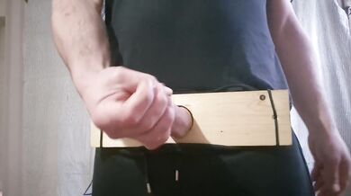 Wank in a plank