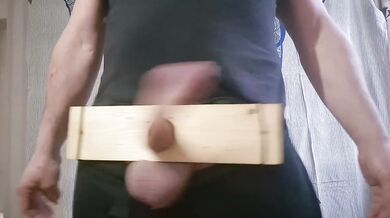 Wank in a plank