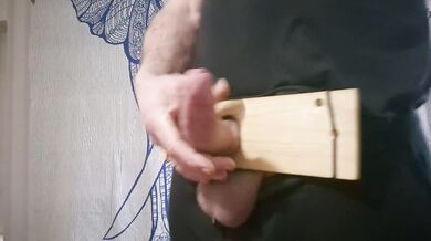 Wank in a plank