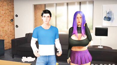 PRINCE of Suburbia Adult Visual novel 3d animation game Part 13 - gameplay