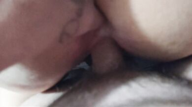 My Queen pleasing me just how I like to be pleased.