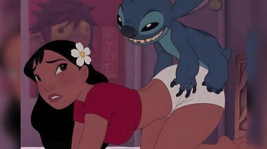 Nani Lilo and Stitch Hentai Nani De Quatro Shorts Down Anal Sex with Adult Stitch Nani Shorts Pulled Down Doggystyle Anal Hentai Adult Stitch Fuckin