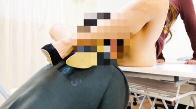 Japanese Femdom Back handjob.　　　　