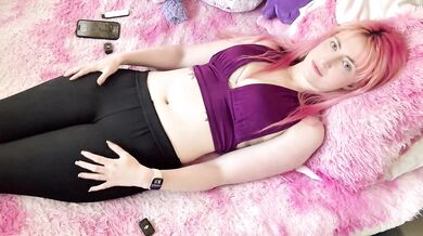 MistressMord Ribbed Pant Fabric Scratching ASMR