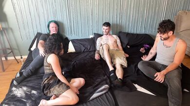 Bisexual Swinger Birthday Foursome - Cliff Media Productions