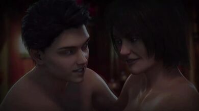 Threesome with a Girl and Mature Woman PART #2