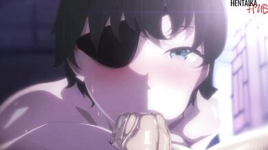 Hentai Denji and Guanxi fuck at her house after a cafe. Then Power lets him touch more than just his boobs.
