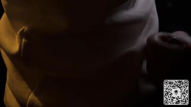 Public Parking Lot Handjob Next to Stranger and Bus Cum Finish