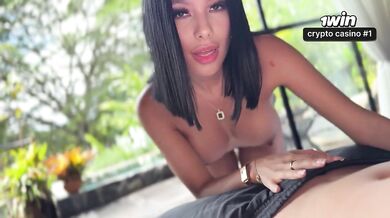CUM FACE! Beautiful Colombian teen gets fucked by her neighbor in her house!! Liz Mendez