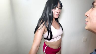 After the gymnasium, I did cardio with my stepmom