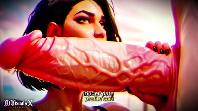[4K] AI 3D Animated Porn – Latina Baddie Big Cock Fantasies (Interracial ASMR) | AI Visuals X