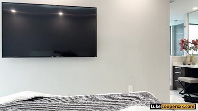 Shy Step Sis Gets Horny And Comes In My Room - Violet Grey - Luke Cooper