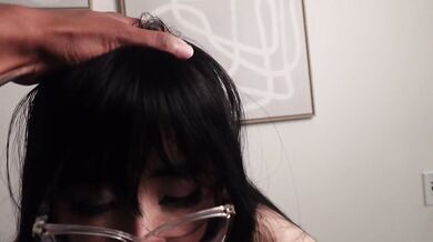 Cute asian girl gives one of the best blowjobs ever!