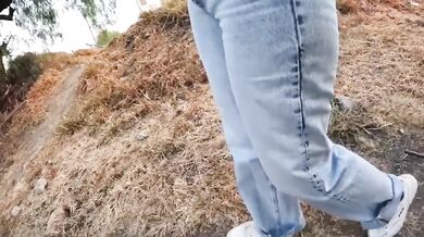Fuimos de paseo al parque y terminamos con la verga dentro de su culo