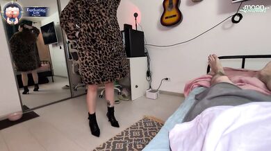 WTF? Stepmom is shocked by her stepson's huge dick - Dirty Talk