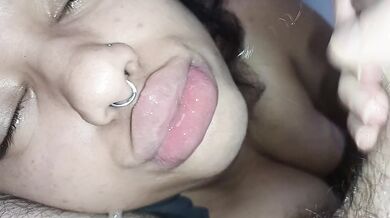 facial masturbation, facial sperm, big mouth sperm????