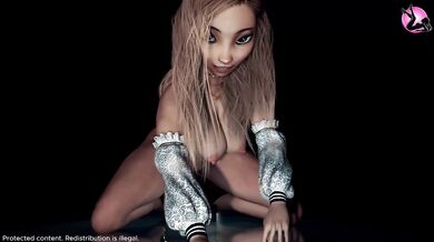 Elsa dildo ride TEASER