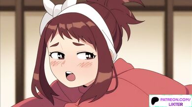 URARAKA ANAL FUCKED BY DEKU AFTER WORK - MY HERO ACADEMIA CARTOON