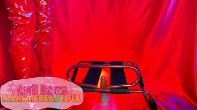April Dayze Fucks On Bouncing Sex Chair