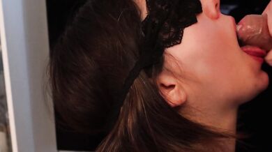 Close up Cumshot and Cum Swallow