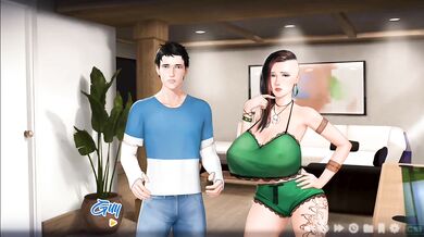 PRINCE of Suburbia Adult Visual novel 3d animation game Part gameplay