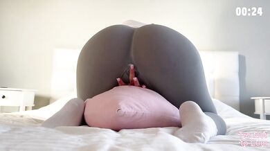 My FIRST Try Not to Cum Challenge: Ultimate Hot Pillow Humps/Squirt