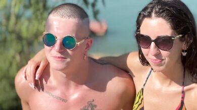 A couple invited to a bisexual threesome