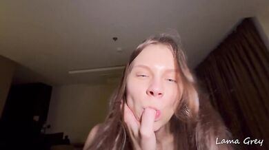 Shy Teen Rides Like A Pro
