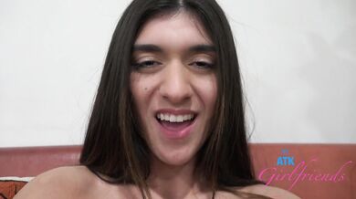 Aubry Babcock gets that sweet pussy licked until she creams, blowjob and takes it deep
