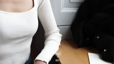 First Date With Shy Chinese Student Ends Well - She Screams As Foreigner Fucks Her