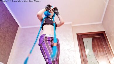 Lustful Jinx can't liva without cum in her ass and mouth