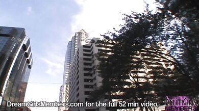 Monica Is Naked And Carefree In Downtown Tampa