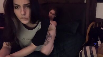 Petit girlfriend want dick | shhh we are not alone in home