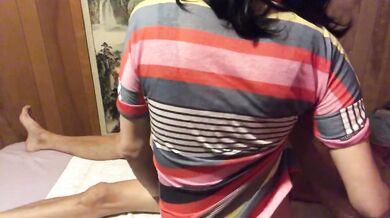 Momma massage stepson