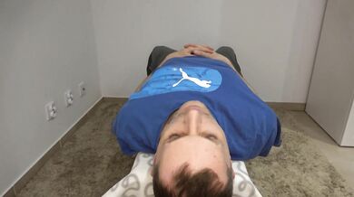 Cuckold creampie cleanup 2 times, after lover and own cum