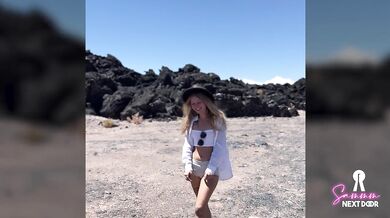 Public Sex - We hiked a volcano and he erupted in my mouth - Sammmnextdoor Date Night #13