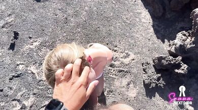 Public Sex - We hiked a volcano and he erupted in my mouth - Sammmnextdoor Date Night #13