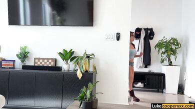 Big Titty StepSis Fucks Shows StepBro New Lingerie and Fucks - Charli O - Luke Cooper
