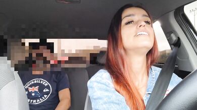 App driver catches passenger masturbating from behind!