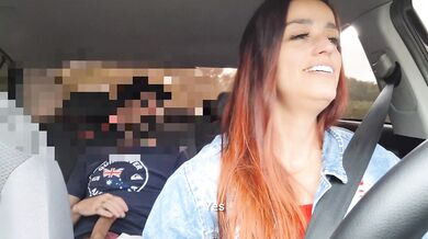 App driver catches passenger masturbating from behind!