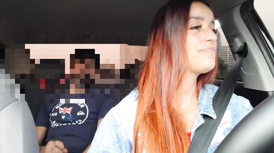 App driver catches passenger masturbating from behind!
